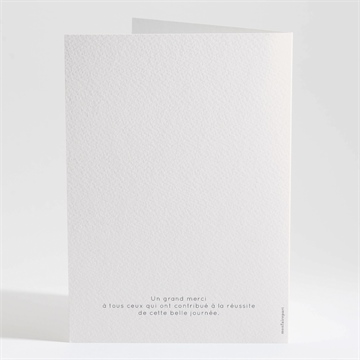 Livret de messe mariage rien que nous - Dos du livret