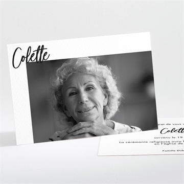 Faire-part décès a tout jamais