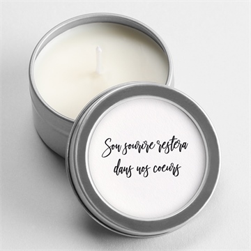 Bougie souvenir a tout jamais