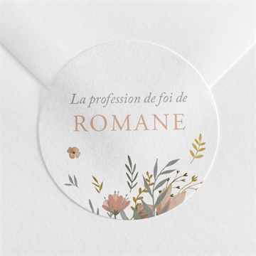 Sticker profession de foi force plié