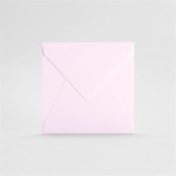 Enveloppe rose petit carré
