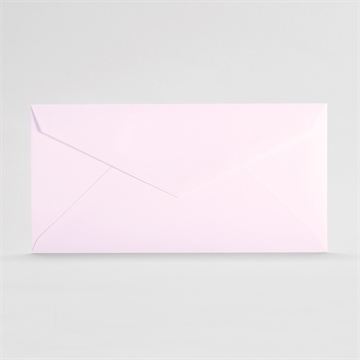 Enveloppe rose standard (dl)