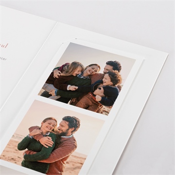 Faire-part mariage tendre capsule - Détail du faire-part