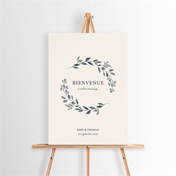 Panneau bienvenue bel eclat