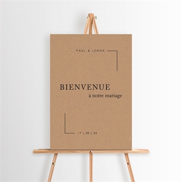 Panneau bienvenue liés