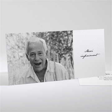 Remerciement décès citation eternelle paysage