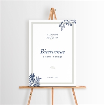 Panneau bienvenue esperluette