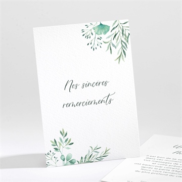 Carte recto-verso - portrait