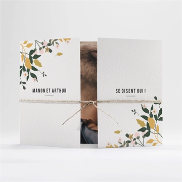 Carte 2 volets - paysage