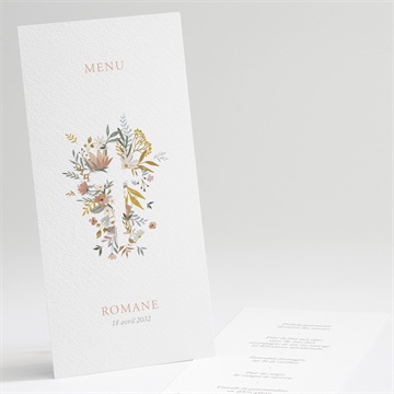 Menu baptême tout en joie