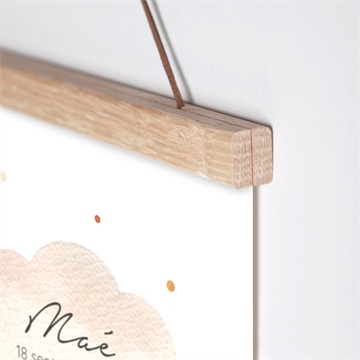 Affiche naissance mon nuage - Détail de l'affiche