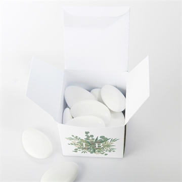 Boîte de dragées mariage notre evidence - Intérieur de la boîte