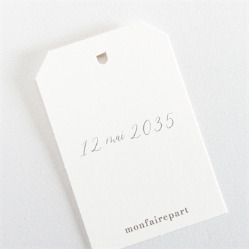 Etiquette mariage notre evidence - Dos de l'étiquette