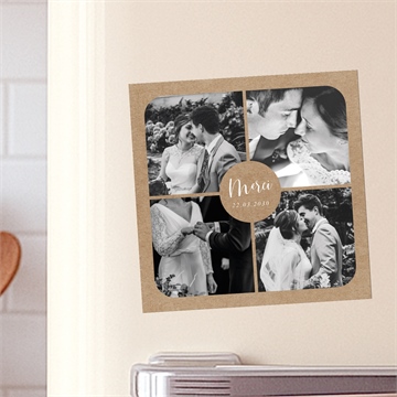 Carte magnet - carré