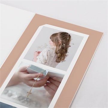 Faire-part communion beaux symboles - Détail du faire-part