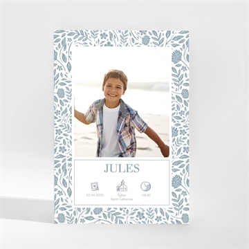 Faire-part communion transcendance magnet - Mise en situation