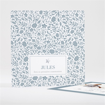 Faire-part communion transcendance dorure