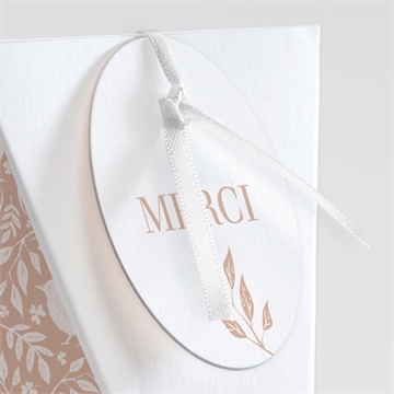 Boîte de dragées baptême mes petits oiseaux étui - Détail de la boîte