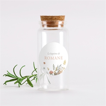 Mignonette baptême tout en joie