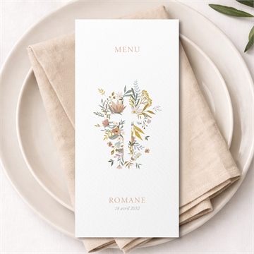 Menu communion foi fervente