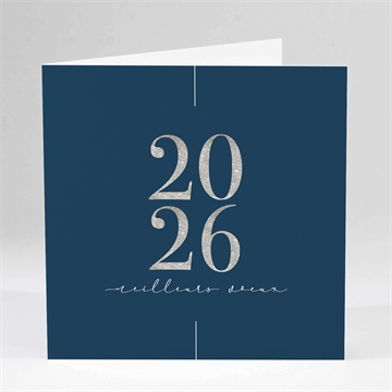 Carte pliée - carré