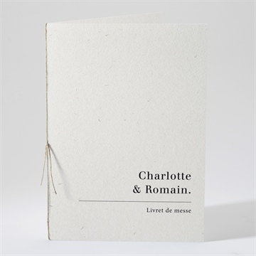 Livret de messe mariage absolument