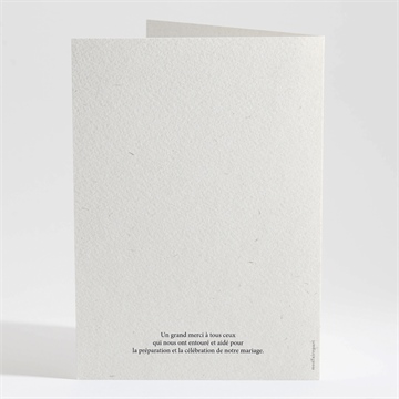 Livret de messe mariage absolument - Dos du livret