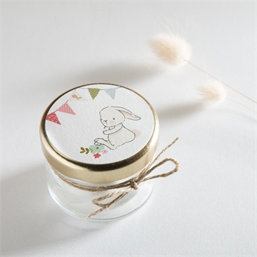 Sticker naissance tendre guirlande - Mise en situation