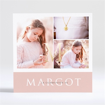 Carte dorure - carré