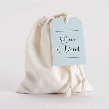 Pochon mariage  so vinyle