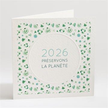 Carte de voeux écologique
