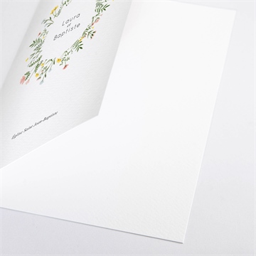 Livret de messe mariage joie champetre - Détail du livret