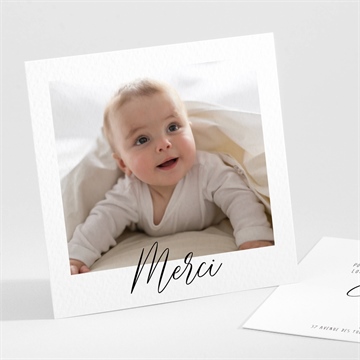 Remerciement naissance petit chéri