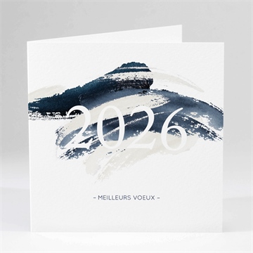 Carte pliée - carré