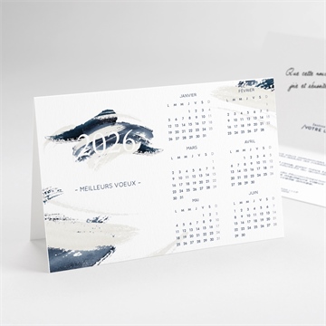 Carte pliée - paysage