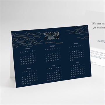 Carte pliée - paysage