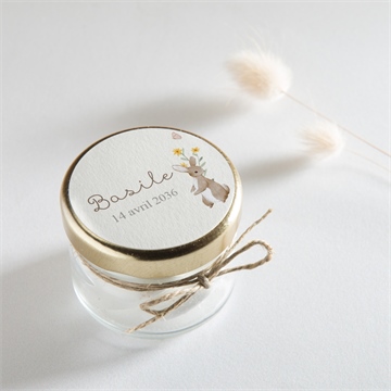 Sticker naissance la clé des champs - Mise en situation