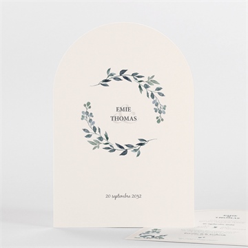 Carte recto-verso - portrait