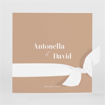 Faire-part mariage engagés