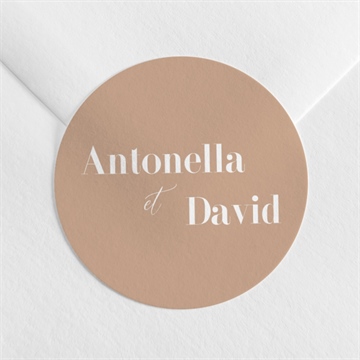 Sticker mariage engagés