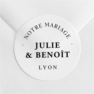 Sticker mariage apothicaire sticker