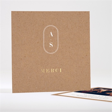 Remerciement mariage notre absolu étui