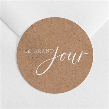 Sticker mariage notre absolu étui