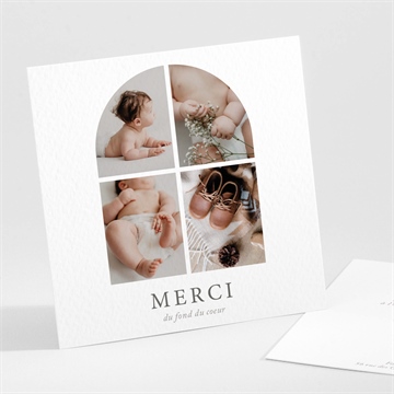 Remerciement naissance fenêtre sur la vie