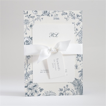 Faire-part mariage tropiques