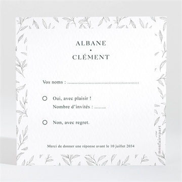 Carton réponse mariage toi c'est moi