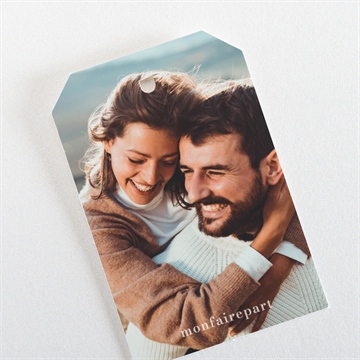 Etiquette mariage tout pour toi - Dos de l'étiquette