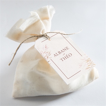 Etiquette mariage poésie boheme - Mise en situation