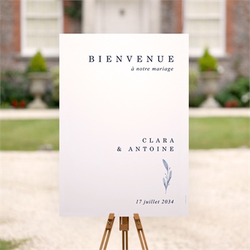 Panneau bienvenue pureté