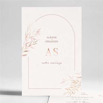 Carte dorure - portrait